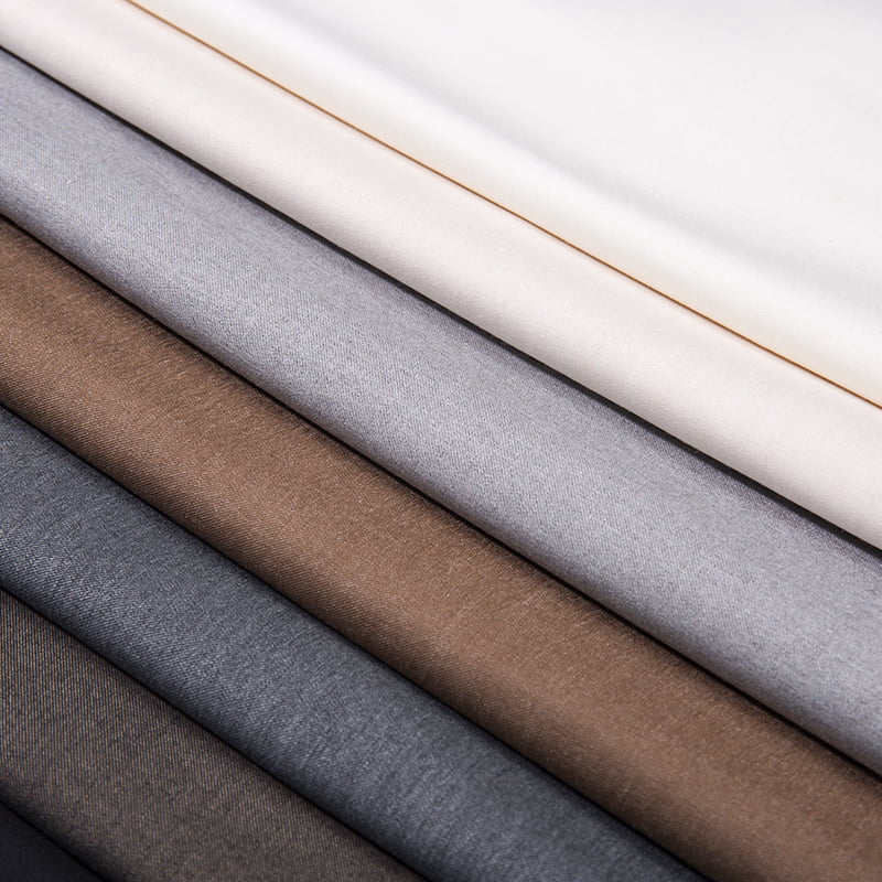 FX55885 Rayon Polyester Fabrik Berkualiti Tinggi Dengan Fabrik Regangan Wanita Bukan Pakaian